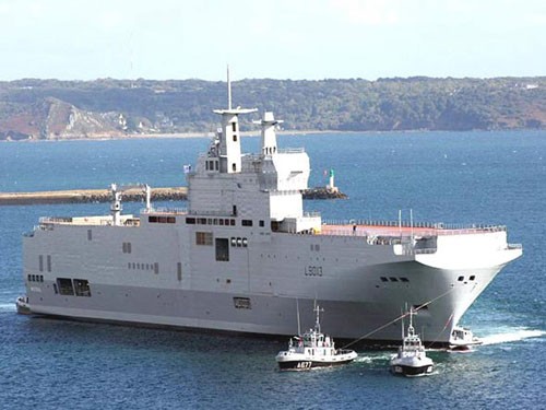 Nga sẽ triển khai tàu sân bay trực thăng lớp Mistral mua của Pháp cho Hạm đội Thái Bình Dương.
